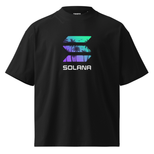 Solana Palm Island Oversized Tee