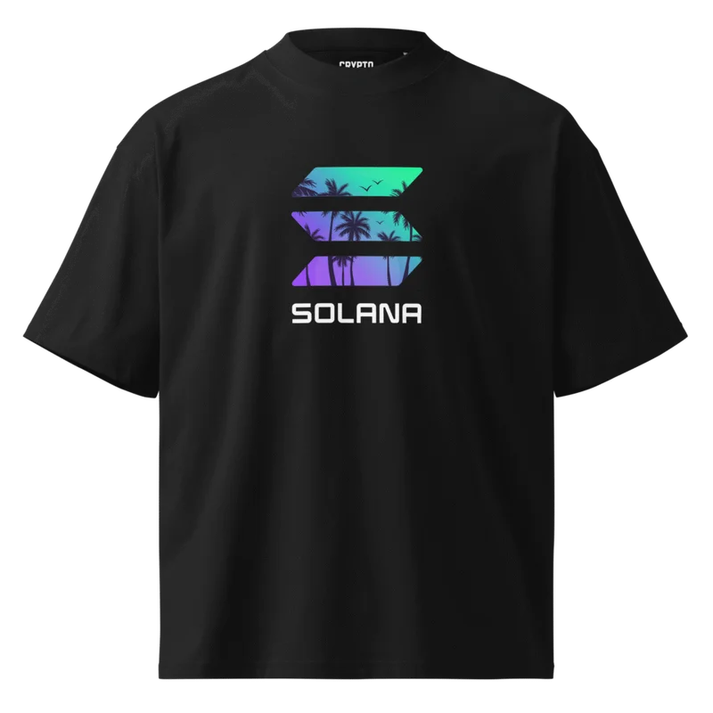 Solana Palm Island Oversized Tee
