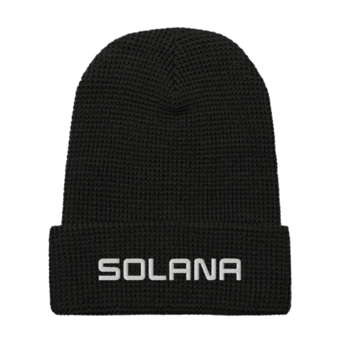 Solana Waffle Beanie