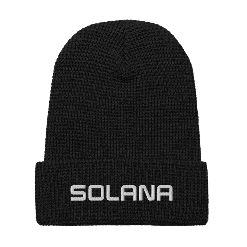 Solana Waffle Beanie