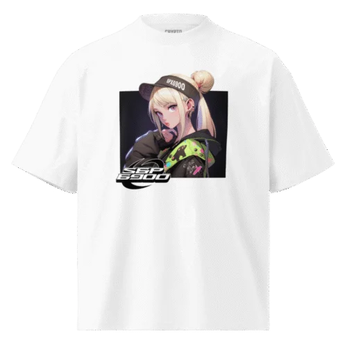 SPX6900 Anime Girl Oversized T-Shirt