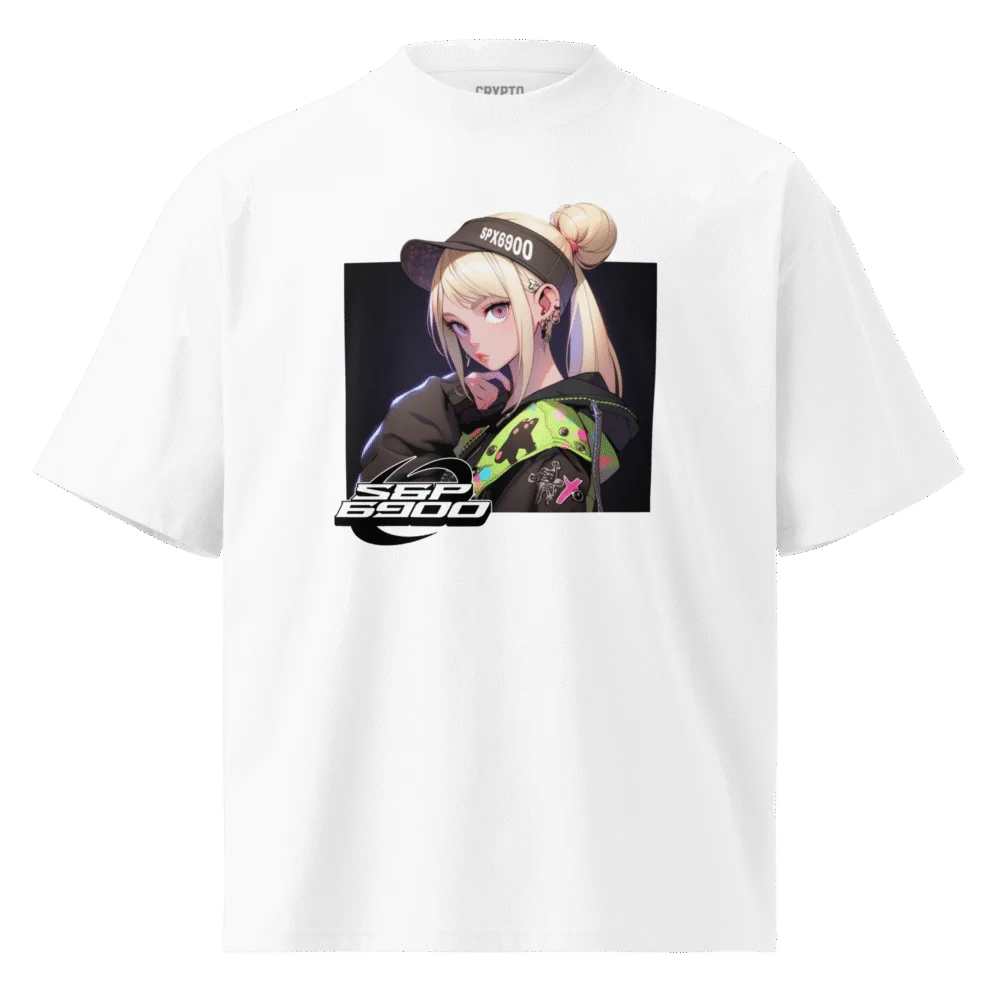 SPX6900 Anime Girl Oversized T-Shirt