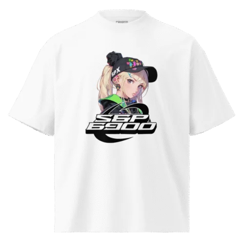 SPX6900 Anime Girl Oversized T-Shirt