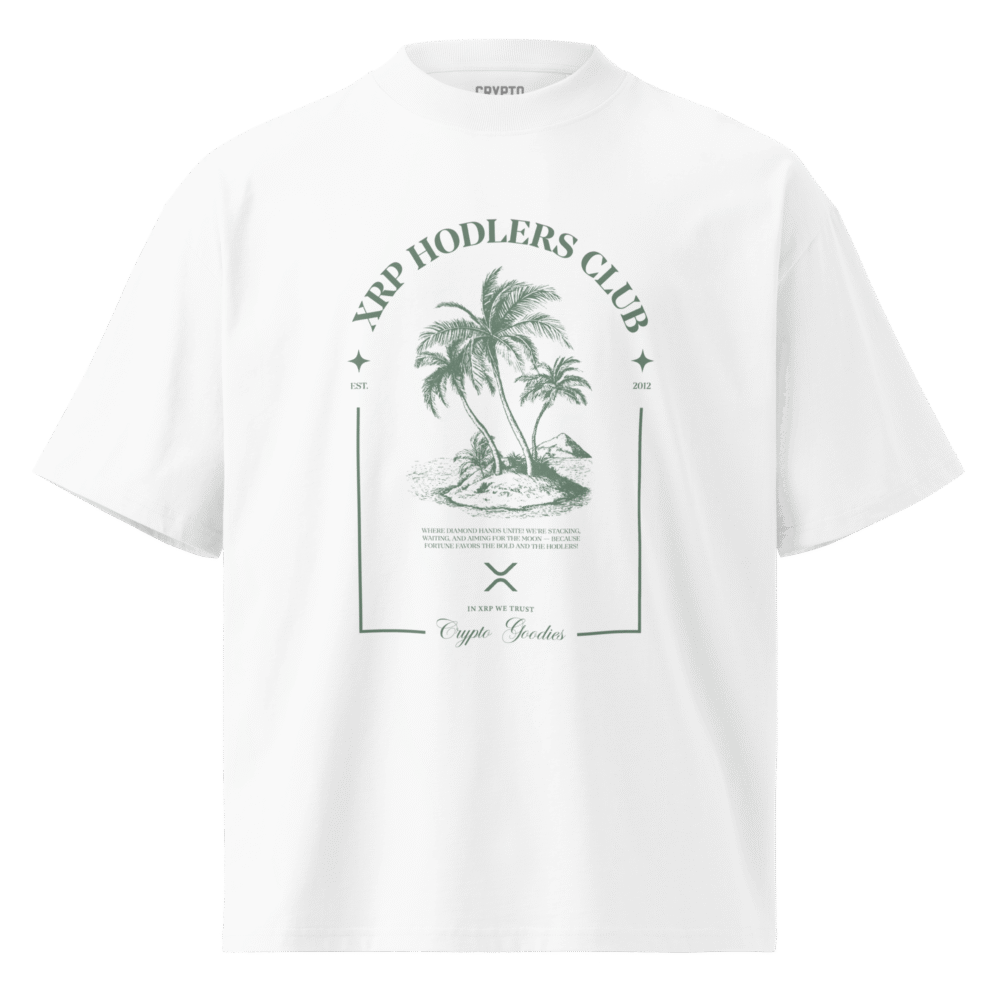 XRP HODLERS Club Oversized T-Shirt
