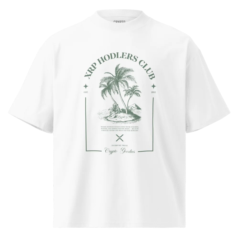 XRP HODLERS Club Oversized T-Shirt