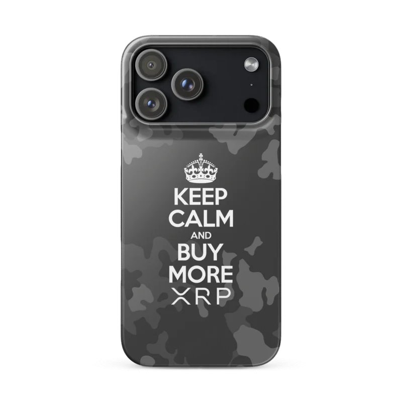 XRP: Keep Calm Snap Case for iPhone®