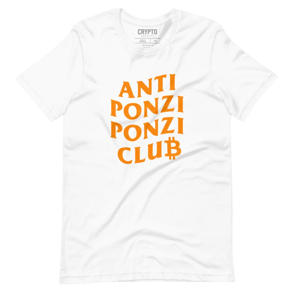 Anti Ponzi Ponzi Club T-Shirt