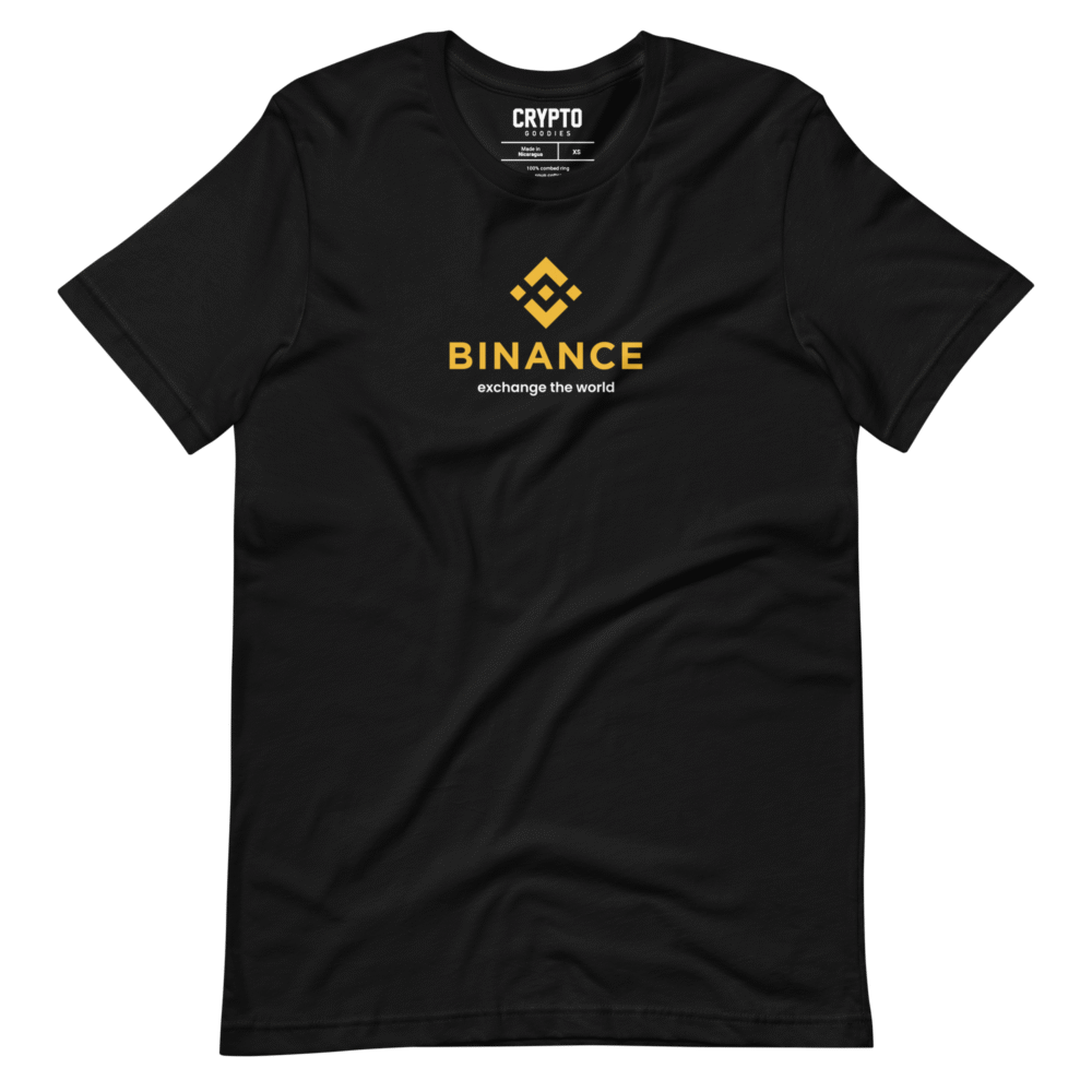 Binance: Exchange the World T-Shirt