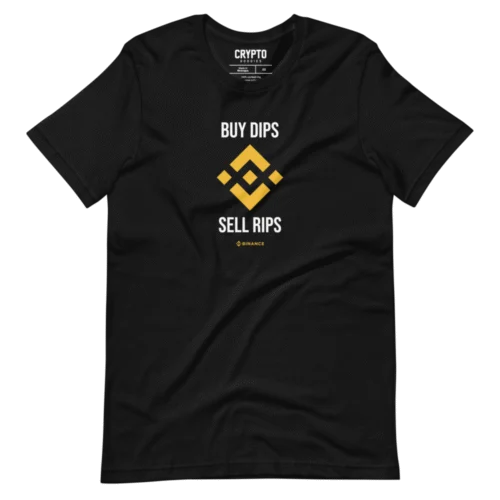 Binance x Buy Dips Sell Rips T-Shirt