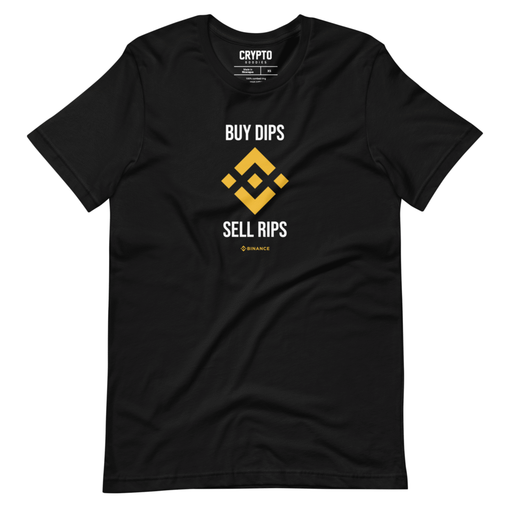 Binance x Buy Dips Sell Rips T-Shirt