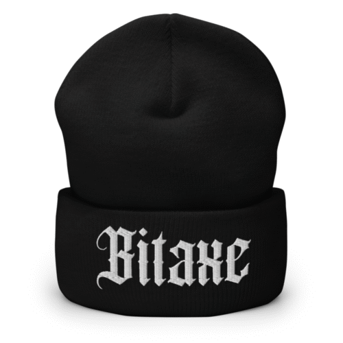 Bitaxe Cuffed Beanie