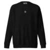 Bitcoin Classic Embroidery Premium Sweatshirt