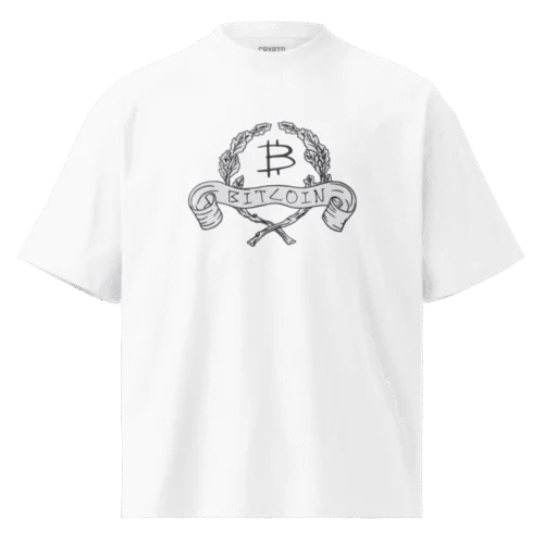 Bitcoin Laurel Oversized Tee