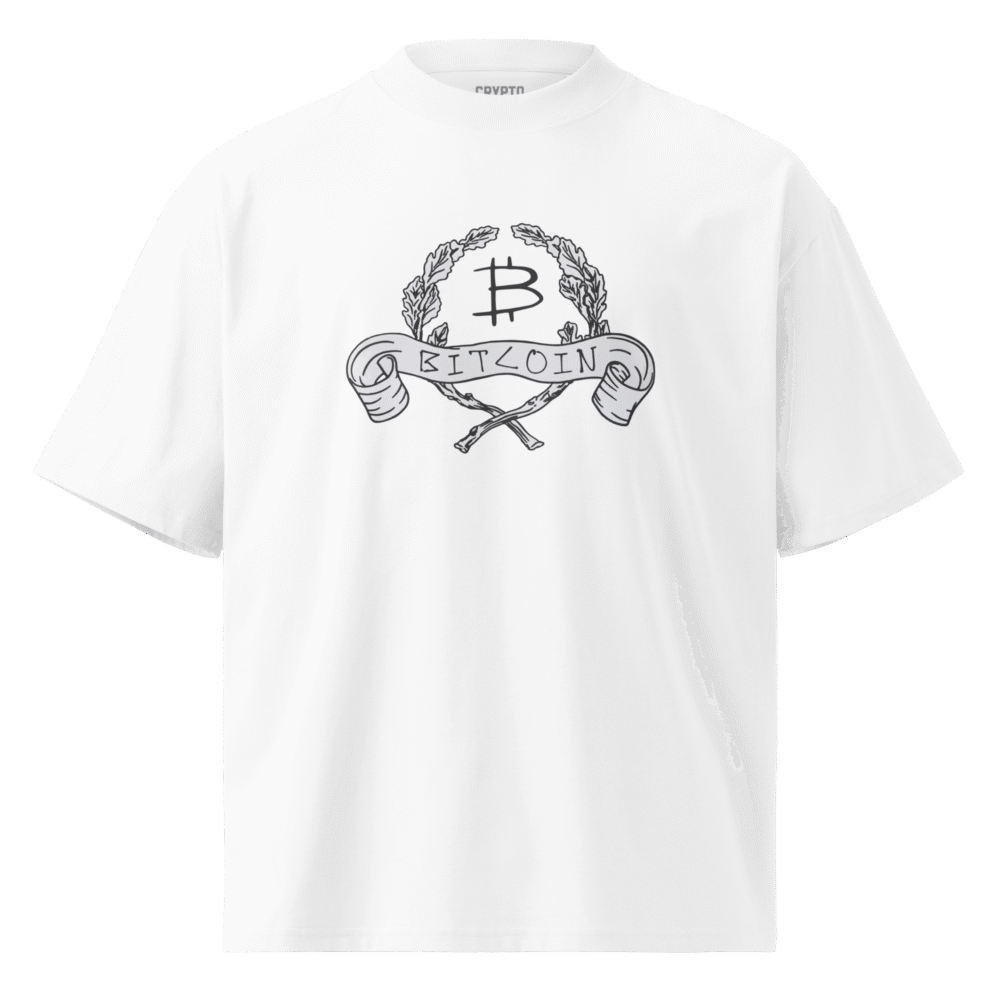 Bitcoin Laurel Oversized Tee