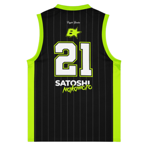 Bitcoin Stars Premium Basketball Jersey