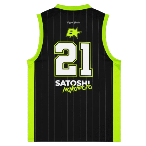 Bitcoin Stars Premium Basketball Jersey
