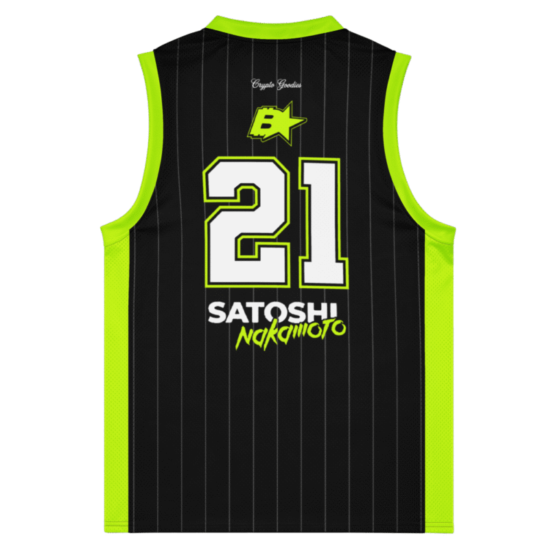 Bitcoin Stars Premium Basketball Jersey