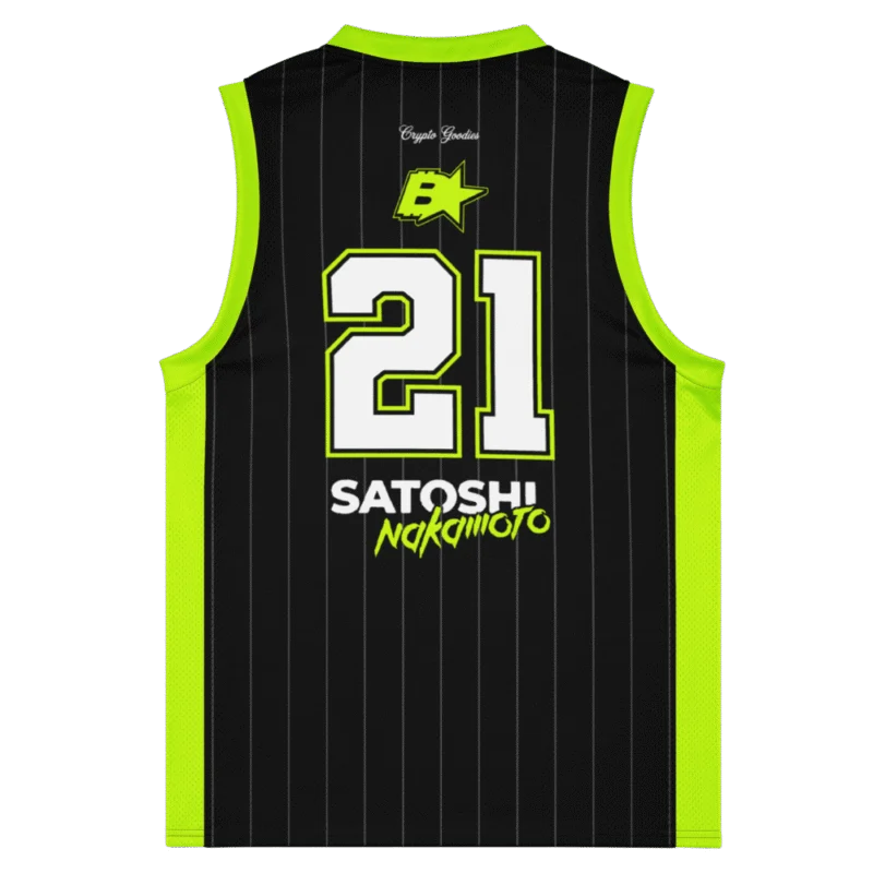 Bitcoin Stars Premium Basketball Jersey