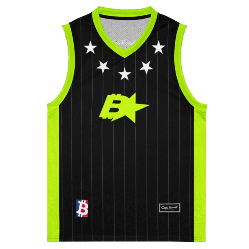 Bitcoin Stars Premium Basketball Jersey