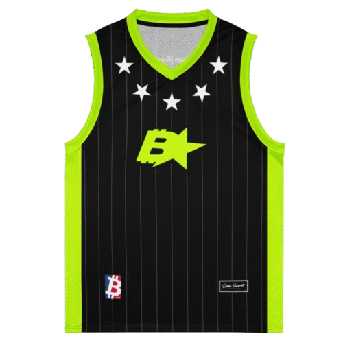 Bitcoin Stars Premium Basketball Jersey