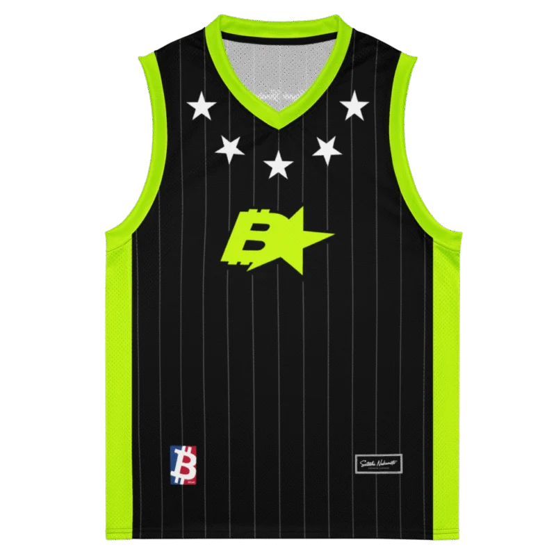 Bitcoin Stars Premium Basketball Jersey