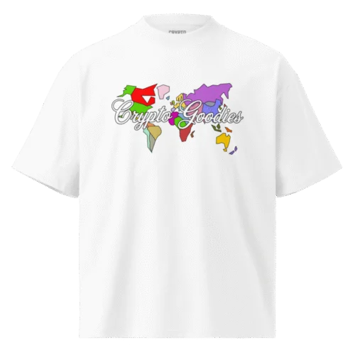 Crypto Goodies World Oversized Tee