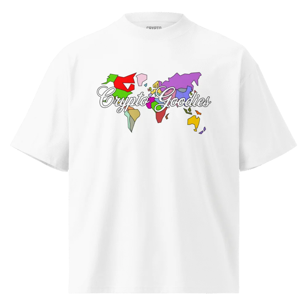 Crypto Goodies World Oversized Tee