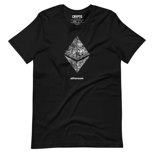Ethereum Abstract Art T-Shirt
