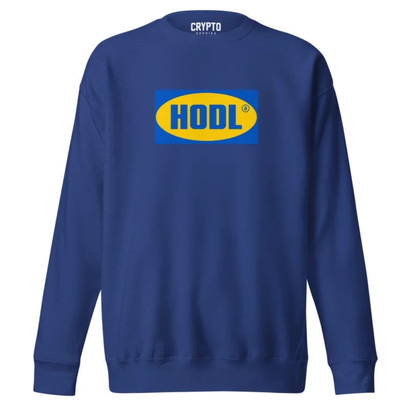 HODL BTC Premium Sweatshirt