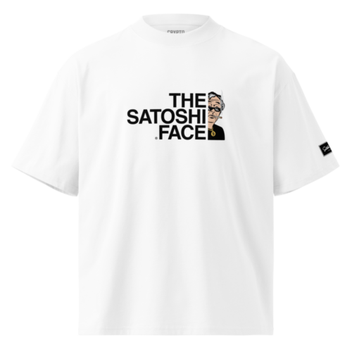The Satoshi Face Oversized Tee