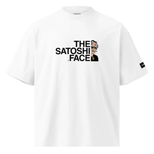 The Satoshi Face Oversized Tee