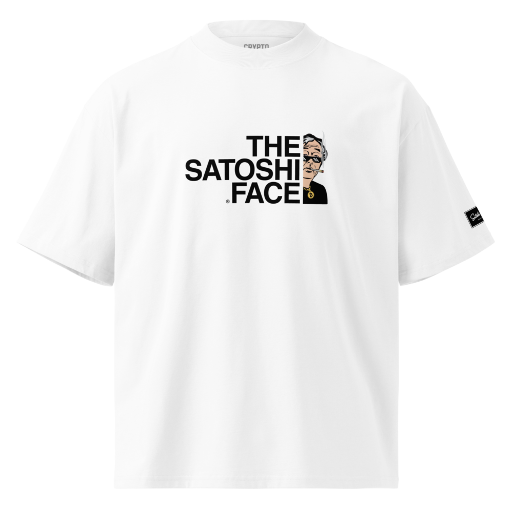 The Satoshi Face Oversized Tee