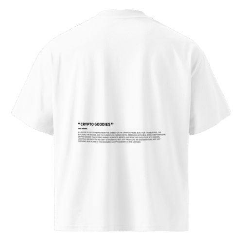 What Is Crypto Goodies Oversized Tee
