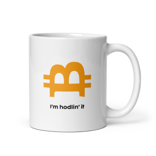 Bitcoin - I'M HODLIN' IT Mug
