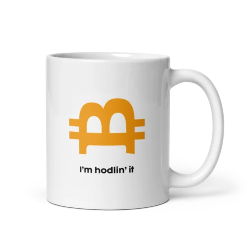 Bitcoin - I'M HODLIN' IT Mug