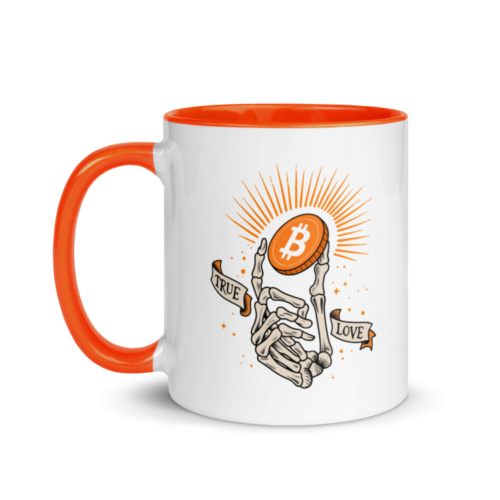 Bitcoin: True Love Mug