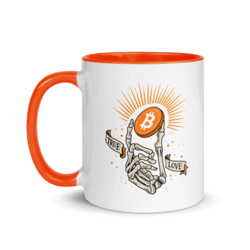 Bitcoin: True Love Mug