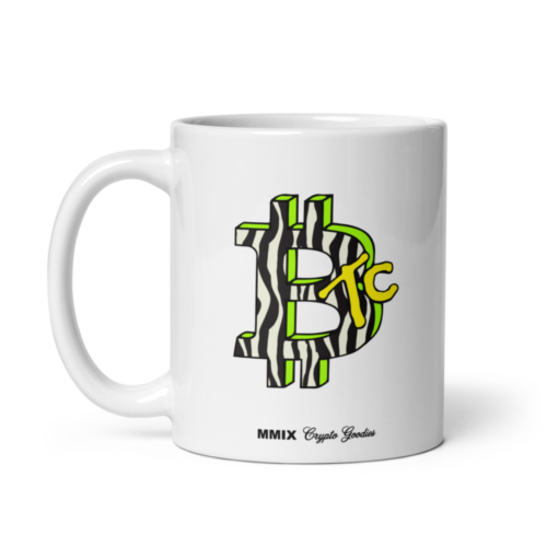 BTC Zebra Vibes Mug