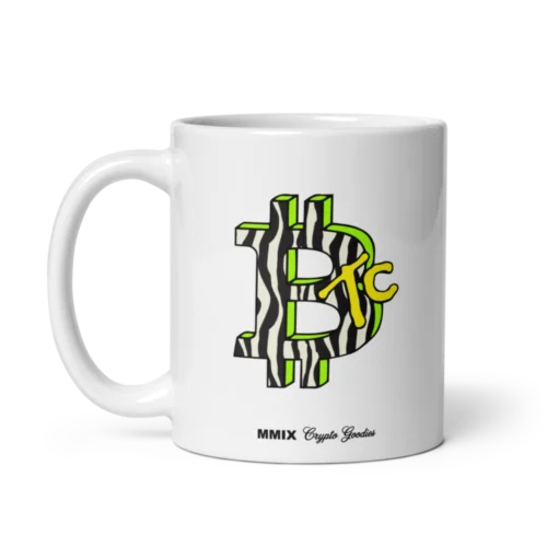 BTC Zebra Vibes Mug