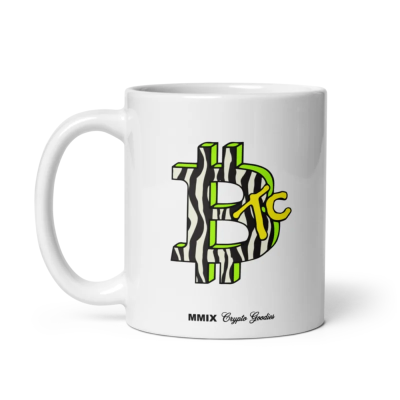 BTC Zebra Vibes Mug