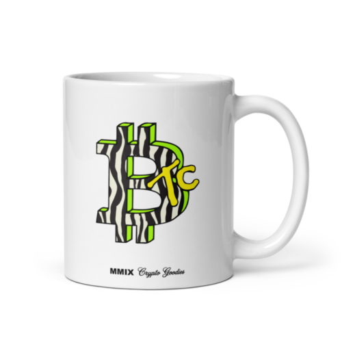 BTC Zebra Vibes Mug
