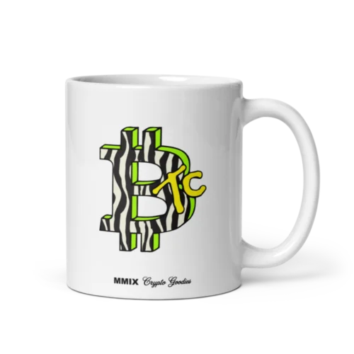 BTC Zebra Vibes Mug
