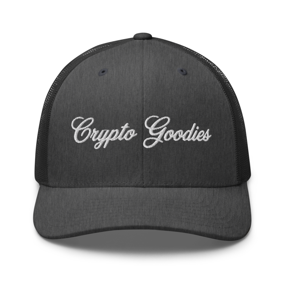 Crypto Goodies Signature Trucker Cap