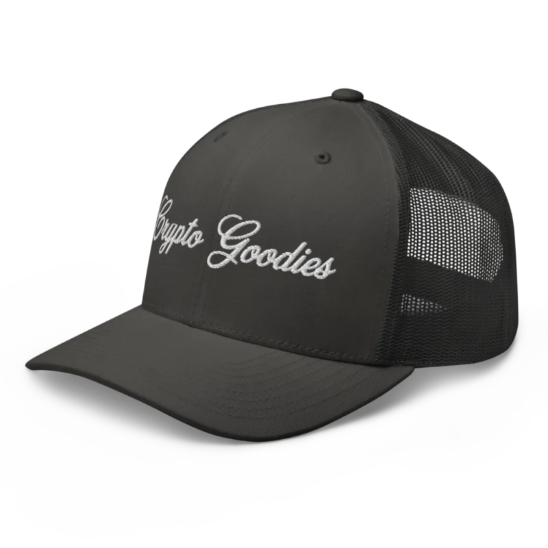 Crypto Goodies Signature Trucker Cap
