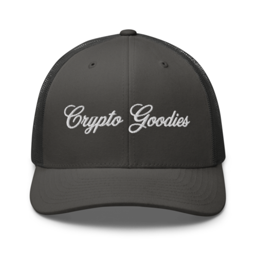 Crypto Goodies Signature Trucker Cap
