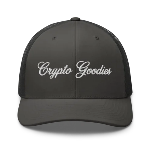 Crypto Goodies Signature Trucker Cap