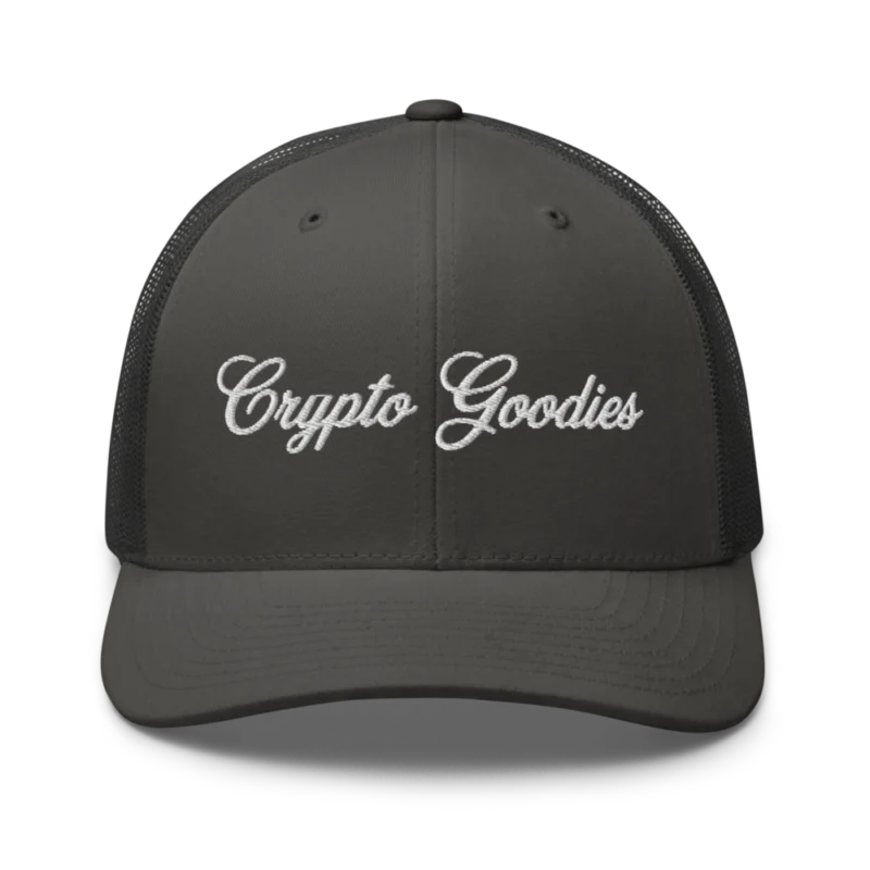 Crypto Goodies Signature Trucker Cap