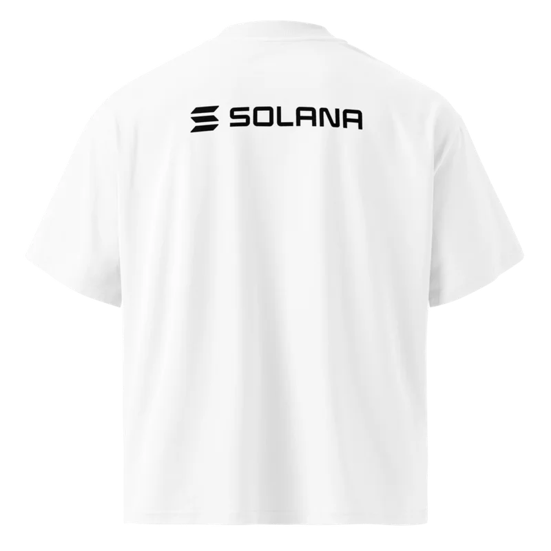 DEGENS ONLY Solana Oversized Tee