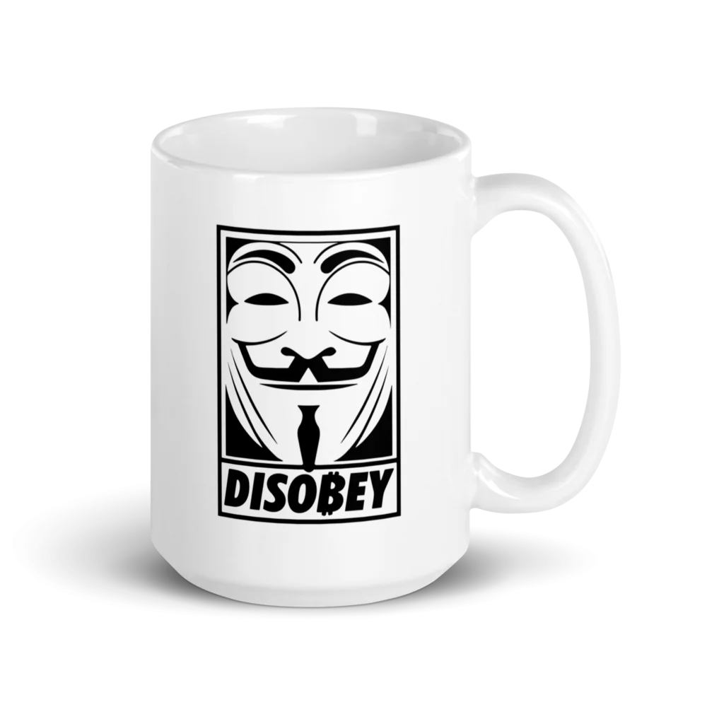 Diso₿ey Mug - Image 3
