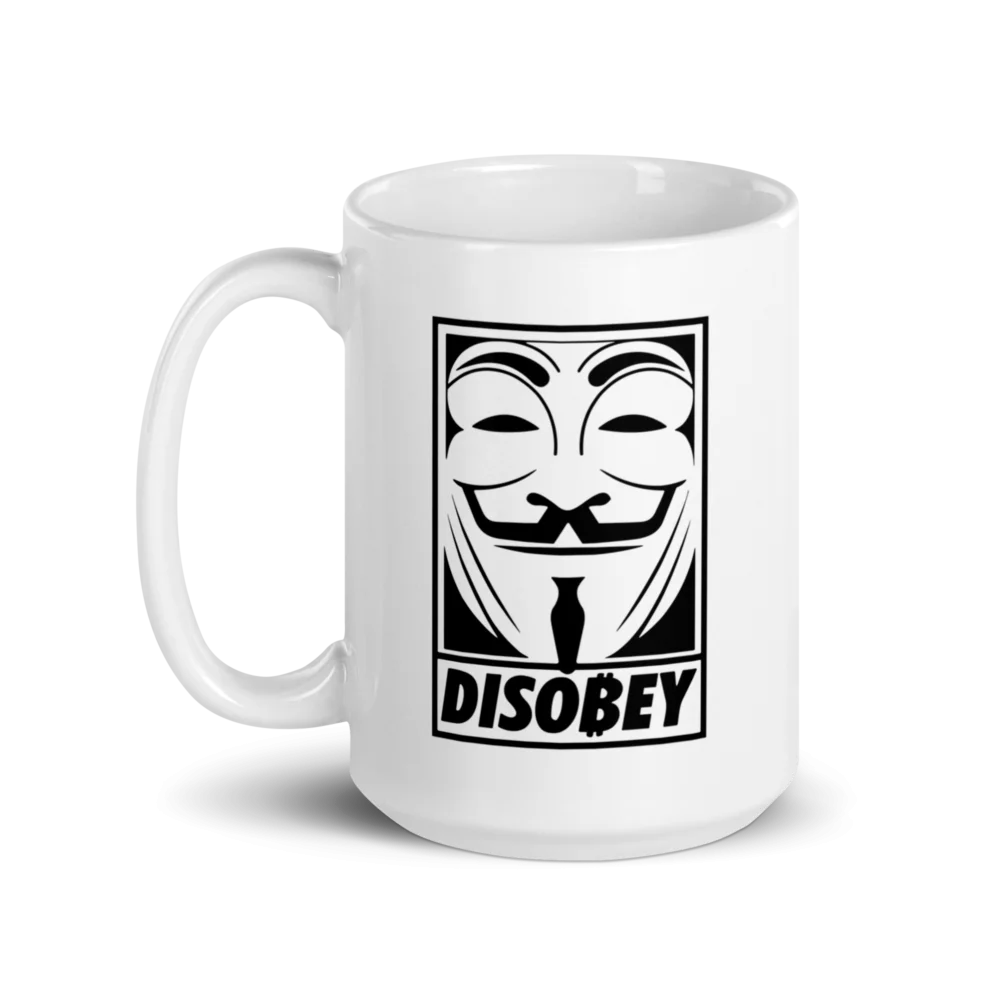 Diso₿ey Mug - Image 4